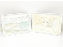 スタジオジブリ 風の谷のナウシカ 風立ちぬ セル画 2点 おまとめ セット アニメ コレクション 趣味