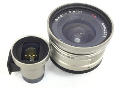 CONTAX Carl Zeiss Biogon 2.8/21 T* カメラ レンズ コンタックス カールツァイス 趣味 撮影 交換 キャップ