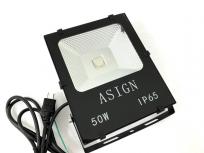 ASIGN LED 投光器 50W RGB IP65 フラッドライト 16色 4モード ガーデンライト 照明 防水