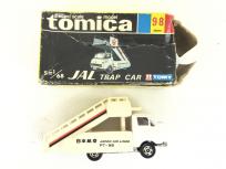 TOMICA トミカ 日本製 No.98 日本航空 タラップカー 黒箱 トミー JAL TRAP