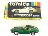 TOMICA トミカ 日本製 No.5 トヨタ 2000GT TOYOTA 黒箱 トミー