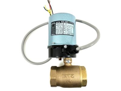 KITZ キッツ EAL200 TNE2 青銅製 10K 三方弁 ボールバルブ 電動式