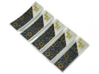 九谷 箸置き 5客 金彩 花柄 伝統工芸品 和食器