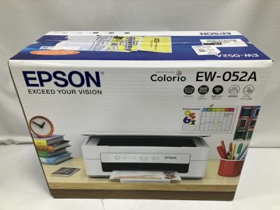 EPSON EW-052A インクジェット カラリオ プリンター 家電 エプソン
