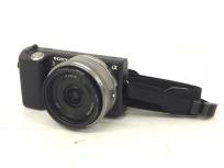 SONY α NEX-5 ミラーレス 一眼 カメラ 16-50mm SELP1650 18-55mm SEL1855 ダブル レンズ キット 写真 撮影の買取