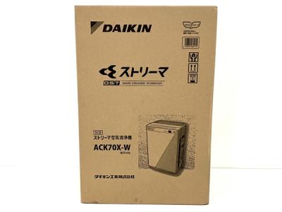 ダイキン ACK70X-W 加湿付空気清浄機 家電