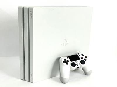 SONY PlayStation4 Pro 1TB CUH-7200B B02 グレイシャー・ホワイト ゲーム機 ソニー 家電
