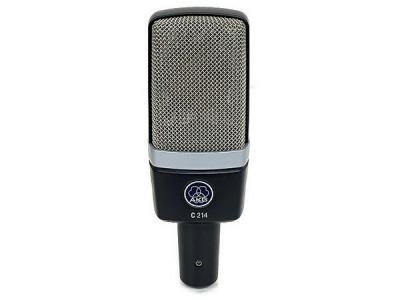 AKG C214 コンデンサー マイク 音響 機材 レコーディング