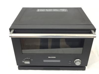 バルミューダ 18L フラット庫内オーブンレンジ BALMUDA The Range K04A-BK(ブラック)