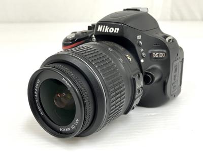 Nikon D5100 18-55mm 55-300mm デジタル一眼レフカメラ ズームレンズ 2個付き ニコン