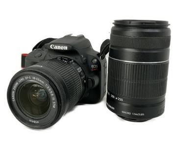 Cannon キャノン EOS Kiss X7 ボディ EFS 55-250 1:4-5.6 IS II レンズ セット デジタルカメラ 一眼レフ カメラ