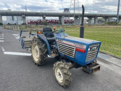 鳥取県米子市発 イセキ トラクター TU1700 17 馬力 ディーゼル ロータリー付き 586.1H 直