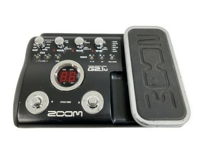 ZOOM ズーム G2.1u ギター エフェクター アダプター付 音響機材 音楽機器