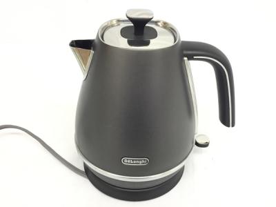 DeLonghi KBI1200J-BK Distinta 家庭用 電気ケトル 1L ブラック ケトル