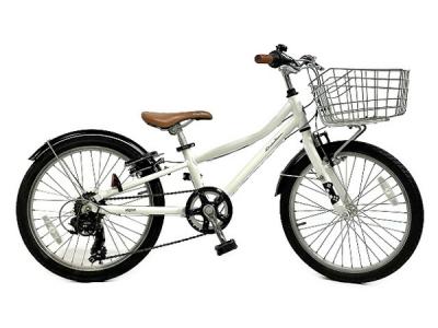 Khodaa Bloom asson J20 20型 ホワイト 外装6段 こども用 自転車 楽 大型