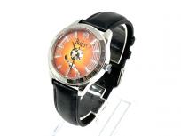 ビートルズ 5ATM 自動巻腕時計 50周年 ピンバッジ付き