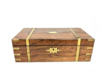 Georgian mahogany writing box lectern 1800 詳細不明 ライティングボックス 破損有 アナログボックス