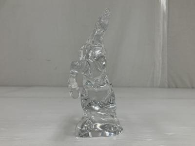 Baccarat バカラ いななく馬 クリスタルガラス オブジェ 跳ね馬
