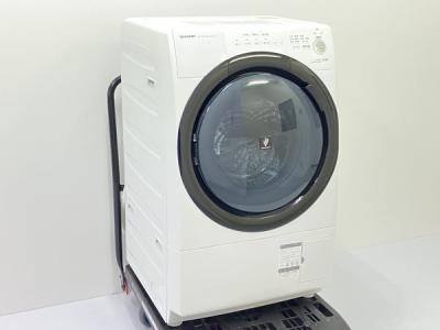 SHARP シャープ ES-S7D-WL ドラム式洗濯機 乾燥機能 2019年製 左開き 7.0kg 生活家電