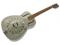 Epiphone DOBRO リゾネーター ギター メタル ボディ 純正ハードケース付き ドブロ