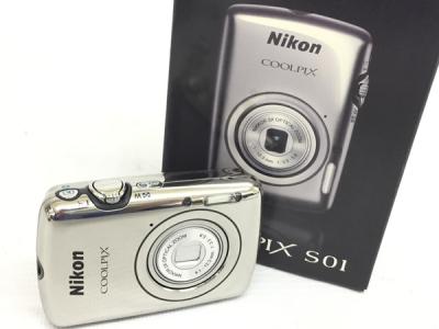 Nikon COOLPIX S01 コンパクト デジタル カメラ シルバー カメラ 本体