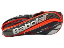Babolat ラケットバッグ 12本収納 テニス ブライトレッド スポーツ用品 バボラ