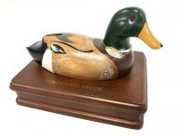 FORTUNATE DECOY フォーチュネイトデコイ ROSIER カルガモ 木製 置物 ルームアクセサリー インテリア小物 印鑑入れ