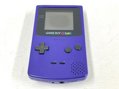 Nintendo CGB-001 GAME BOY COLOR 任天堂 ゲームボーイカラー クリア カセット付き