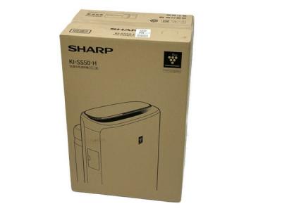 SHARP シャープ KI-SS50-H 加湿空気清浄機 プラズマクラスター グレー系