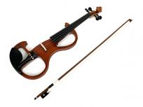 PlayTech PSV-100BR Electric Violin サイレント バイオリン