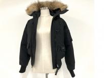 CANADA GOOSE カナダグース XS 7950L チリワック コヨーテファー付 ダウン カナダ正規店購入品 保存袋付き ブラック