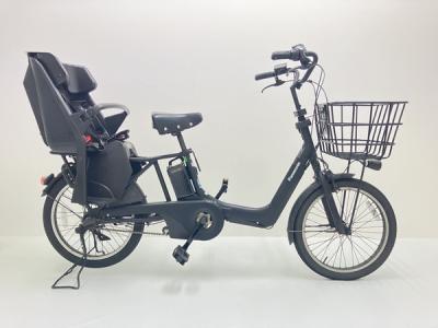 Panasonic BE-ELA03AB 電動アシスト 自転車 ギュット アニーズ 20型 12Ah マットジェットブラック 2018年モデル