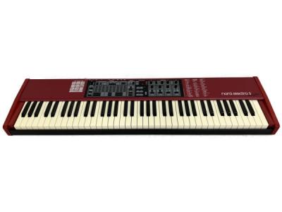 動作品 KORG シンセサイザー POLY-800 49鍵盤 専用ケース付き KORG