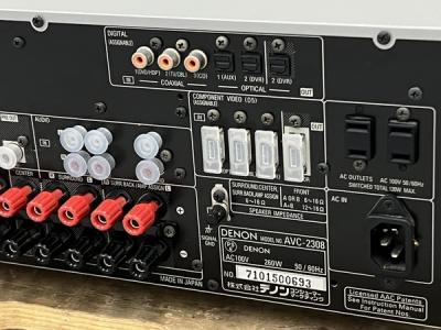 アンプ DENON AVC-2308 Amazon.co.jp: Denon AV Surround Amplifier Premium Silver AVC