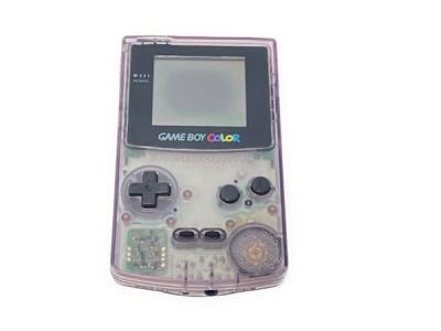 Nintendo CGB-001 GAME BOY COLOR 任天堂 ゲームボーイカラー クリア カセット付き