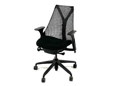 Herman Miller ハーマンミラー AS1YA23HA-2159 セイルチェア オフィスチェア ブラック 楽