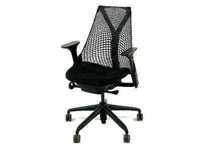 Herman Miller ハーマンミラー AS1YA23HA-2159 セイルチェア オフィスチェア ブラック 楽