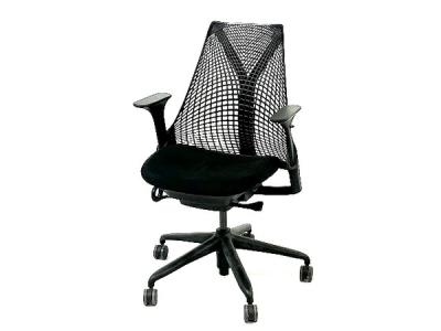 Herman Miller ハーマンミラー AS1YA23HA-2159 セイルチェア オフィスチェア ブラック 楽