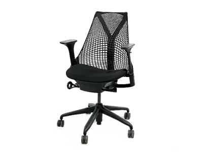 Herman Miller ハーマンミラー AS1YA23HA-2159 セイルチェア オフィスチェア ブラック 楽