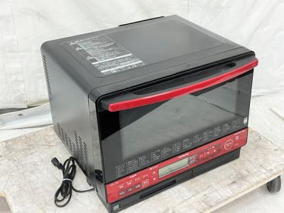 HITACHI 日立 MRO-TS8 2017年製 ヘルシーシェフ レッド 電子レンジ オーブンレンジ