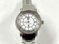 BVLGARI 腕時計 ソロテンポ ST29 S レディース ホワイト 不動 訳有の買取