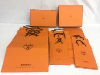 HERMES エルメス ショッパー 紙袋12枚 小物箱2箱 まとめて