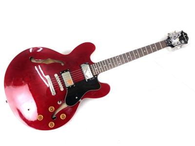 Epiphone DOT CH 335 タイプ チェリー セミアコ ギター