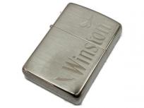 ZIPPO Winston 2015年 販売モデル オイル ライター シルバー ジッポ