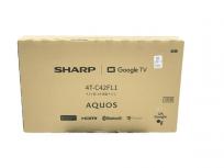 SHARP AQUOS 4T-C42FL1 4K 液晶テレビ Google TV 搭載 シャープ アクオス 家電