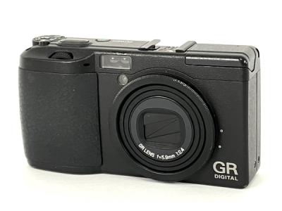 RICOH リコー GR DIGITAL コンパクト カメラ 撮影 ブラック