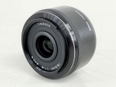 Nikon ニコン 1 NIKKOR 18.5mm f/1.8 レンズ カメラ 周辺機器 器材 趣味 撮影 コレクション ブラック