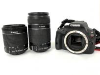 Canon EOS Kiss X7 ダブルズームキット ZOOM LENZ EF-S 55-250mm IS STM 18-55mm IS II 訳有の買取
