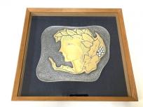 造幣局 ブドウの形象化 銅板レリーフ 工芸品