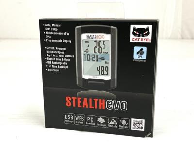 CATEYE STEALTH EVO CC-GL11 キャットアイ ワイヤレス サイコン 自転車 サイクルコンピューター